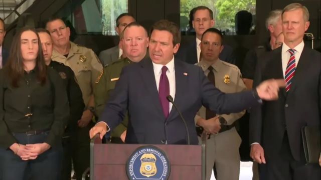 DeSantis Clashes With Reporter Over Illegal Immigration ‘You Seem to Have No Sympathy’