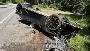 Driver Flips $400,000 Lamborghini in Shocking California Highway Crash