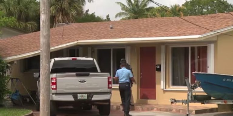 A parolee has been arrested in connection with an armed robbery in Hallandale Beach