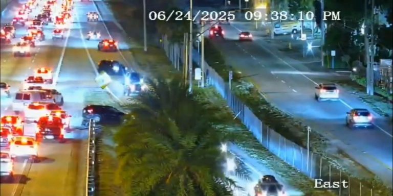EB lanes reopen following gunfire on Palmetto Expressway