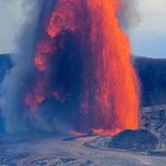 Kilauea eruption resumed with lava fountains exceeding 500 feet