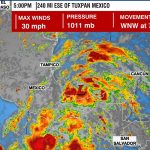 NHC issues a warning as two tropical depressions form in the Gulf