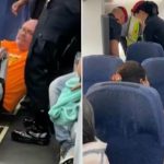 Passenger Forcibly Dragged Off Plane with Arms and Belt Following Alleged Tantrum Over Seat Change