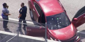 Woman was transported to the hospital following a reported shooting on the Palmetto Expressway