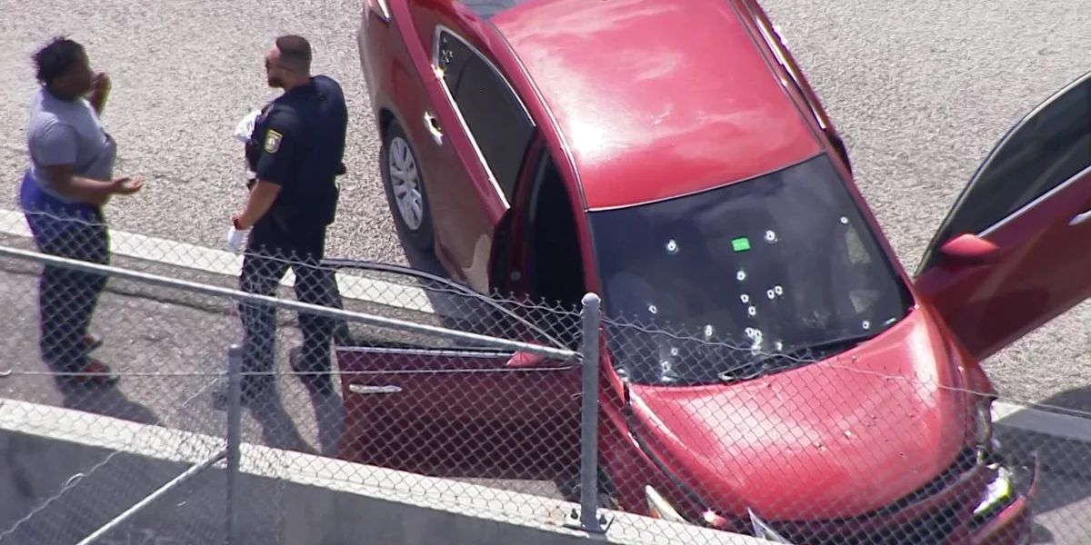 Woman was transported to the hospital following a reported shooting on the Palmetto Expressway