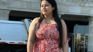 A 24-year-old woman disappeared after arriving in the United States for an arranged marriage, according to police