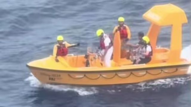 Dad dives off Disney cruise ship to save daughter who had fallen overboard